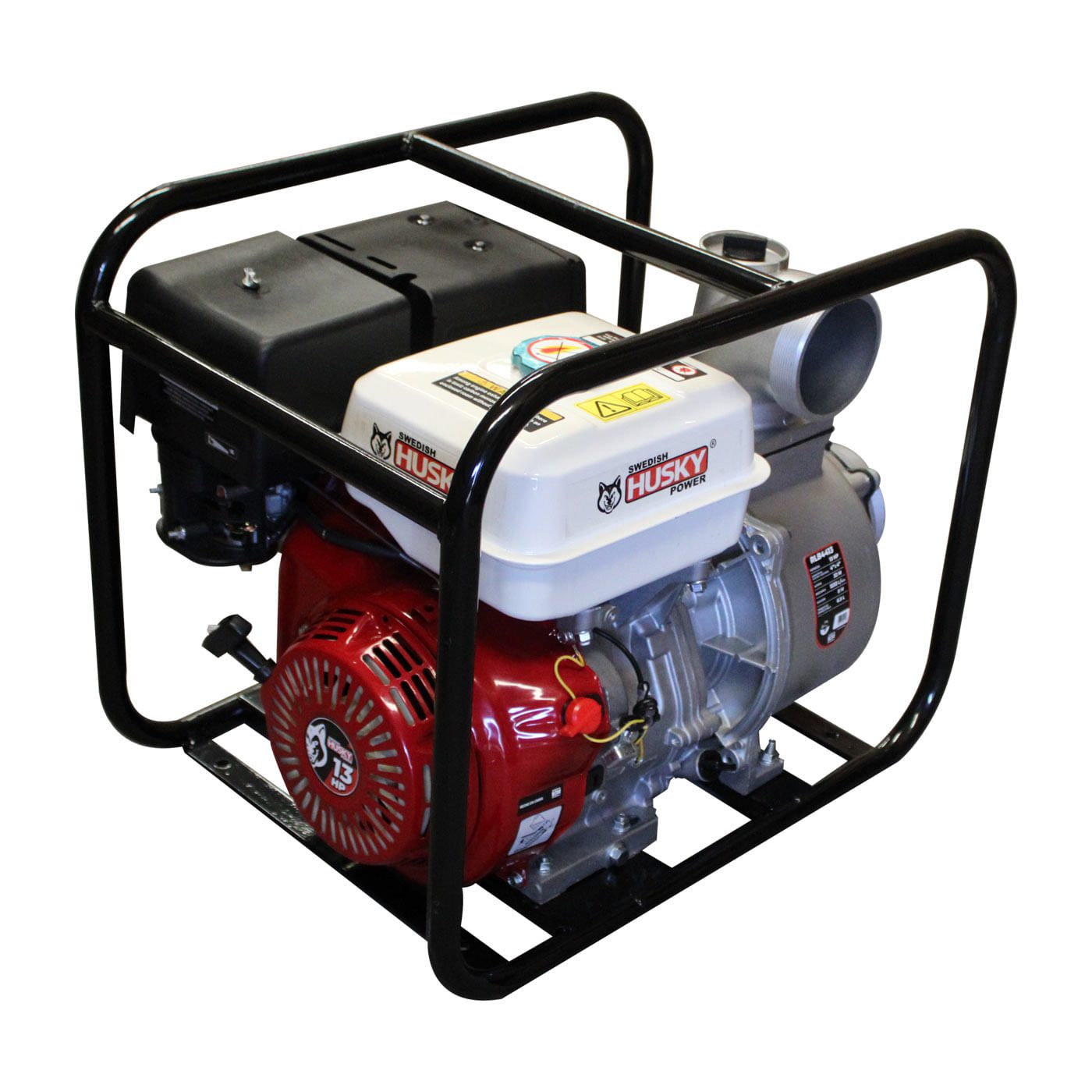 Bomba De Agua Autocebante Swedish Husky Power 13 Hp 4×4 Pulgadas 4 Tiempos – Rlb4413
