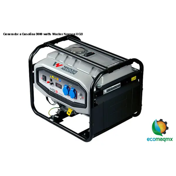 Generador a Gasolina 3000 watts Wacker Neuson MG3 -