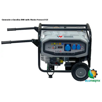 Generador a Gasolina 5000 watts Wacker Neuson MG5 -