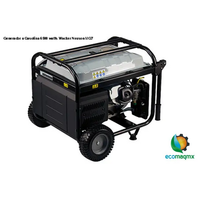 Generador a Gasolina 6500 watts Wacker Neuson MG7 -