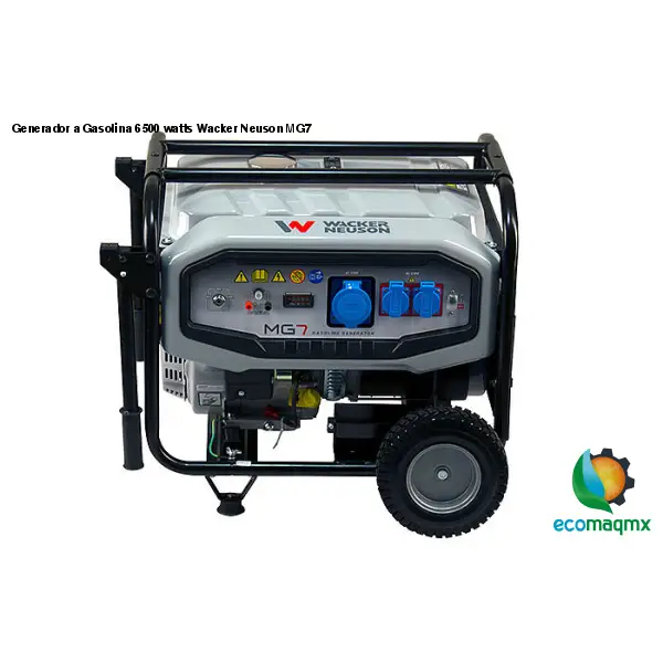 Generador a Gasolina 6500 watts Wacker Neuson MG7 -