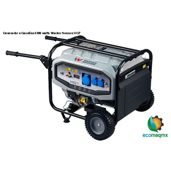 Generador a Gasolina 6500 watts Wacker Neuson MG7 -