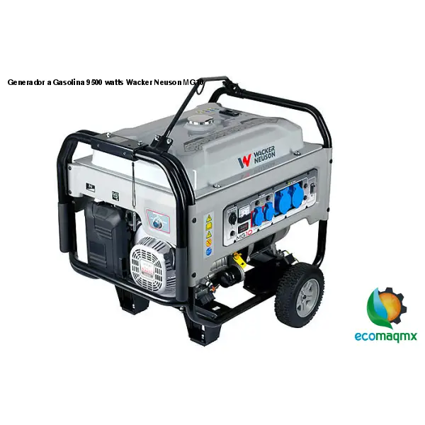 Generador a Gasolina 9500 watts Wacker Neuson MG10 -