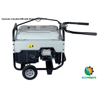 Generador a Gasolina 9500 watts Wacker Neuson MG10 -