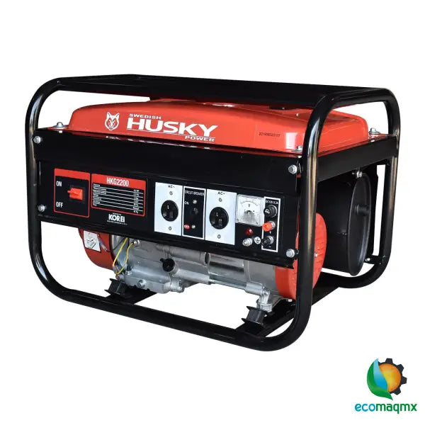 Generador A Gasolina Portátil 200cc 6.5 Hp 4 Tiempos 2000W-22000W Husky  HKG2200