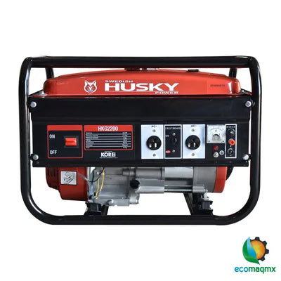 Generador A Gasolina Portátil 200cc 6.5 Hp 4 Tiempos 2000W-22000W Husky  HKG2200