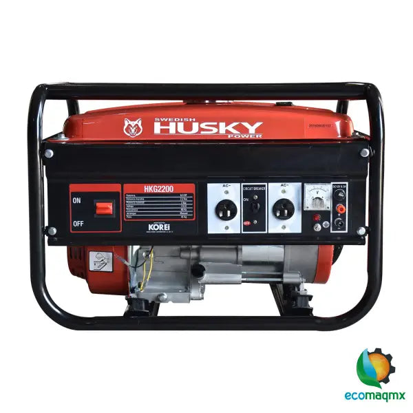 Generador A Gasolina Portátil 200cc 6.5 Hp 4 Tiempos 2000W-22000W Husky  HKG2200
