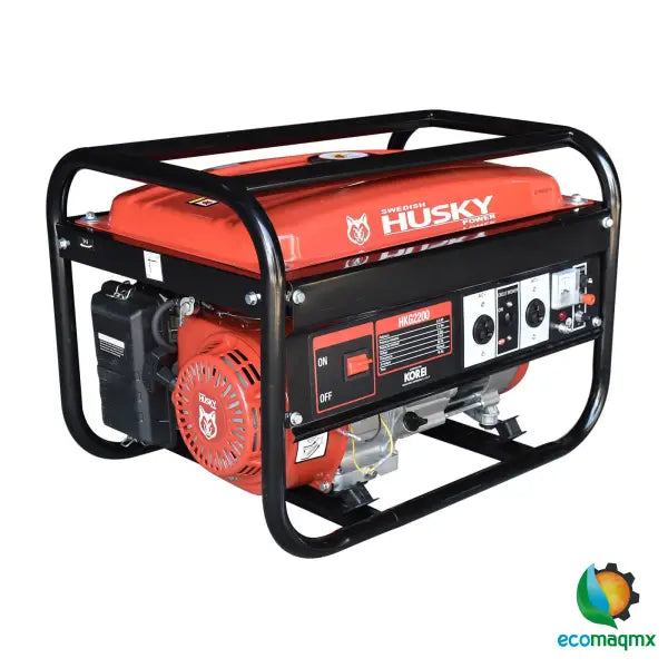 Generador A Gasolina Portátil 200cc 6.5 Hp 4 Tiempos 2000W-22000W Husky  HKG2200