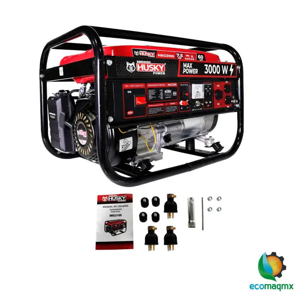 Generador A Gasolina Portátil 230cc 7.5 Hp 4 Tiempos 2800W