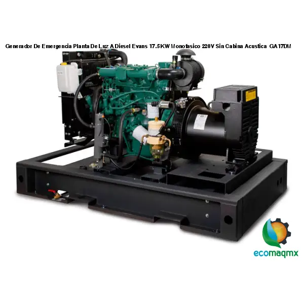 Generador De Emergencia Planta De Luz A Diesel Evans 17.5 KW