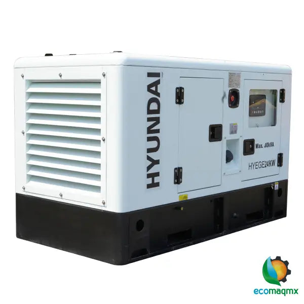 Generador De Emergencia Planta De Luz A Diesel Hyundai 24