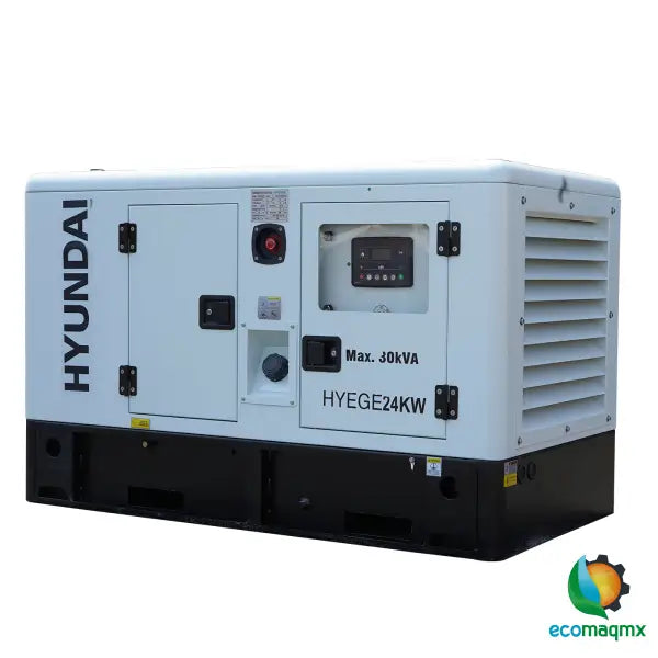 Generador De Emergencia Planta De Luz A Diesel Hyundai 24