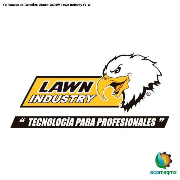 Generador de Gasolina Manual 2500W Lawn Industry GLW