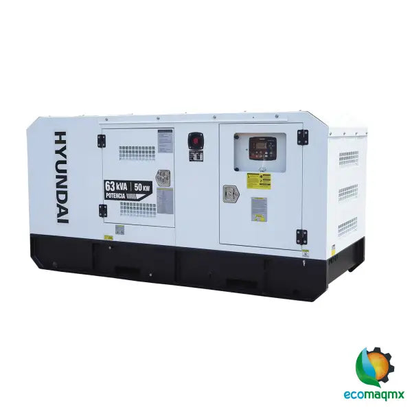 Generador Estacionario Hyundai 50kw / 63kva motor Cummins