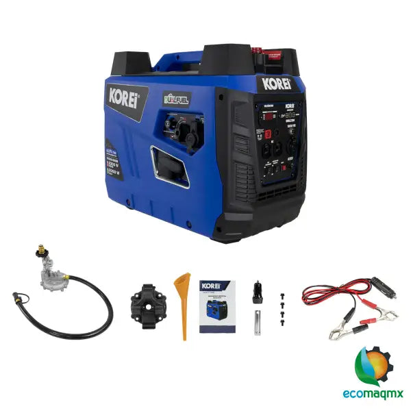 GENERADOR KOREI DUAL INVERTER 110V/60HZ 2.3KW (GASOLINA
