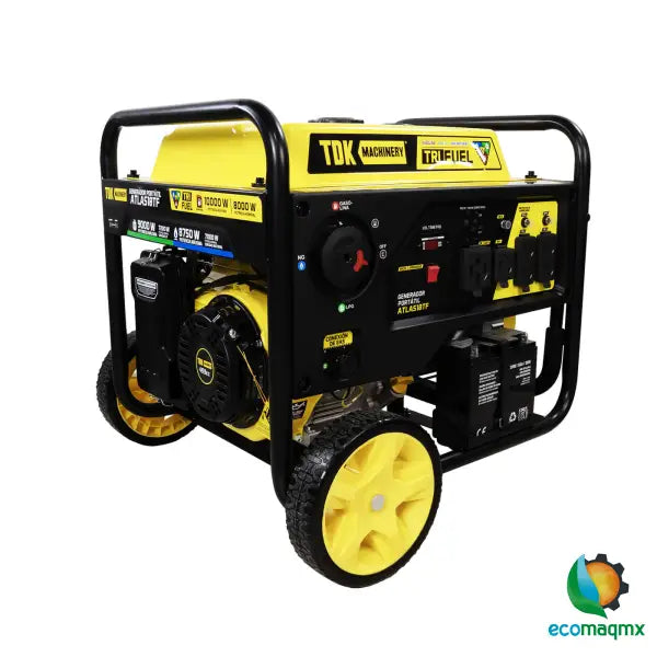 Generador Profesional 3 En 1 Gasolina Gas LP y GN Tdk 10 kw