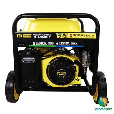 Generador Profesional 3 En 1 Gasolina Gas LP y GN Tdk 10 kw