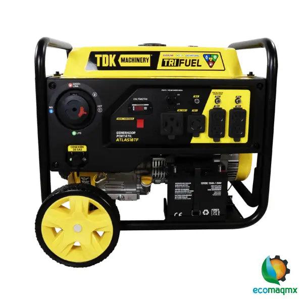Generador Profesional 3 En 1 Gasolina Gas LP y GN Tdk 10 kw