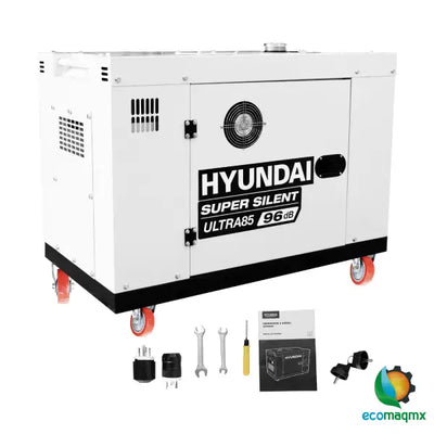 Generador Silencioso Hyundai C/motor Diesel Potencia Máxima