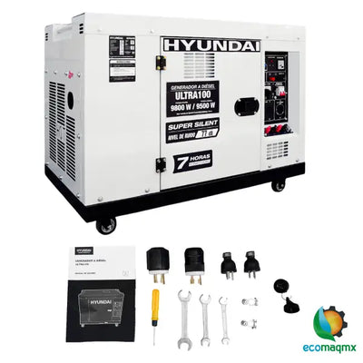 Generador Silencioso Hyundai C/motor Diesel Potencia Máxima