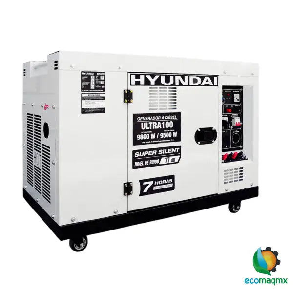 Generador Silencioso Hyundai C/motor Diesel Potencia Máxima