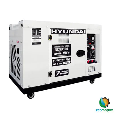Generador Silencioso Hyundai C/motor Diesel Potencia Máxima