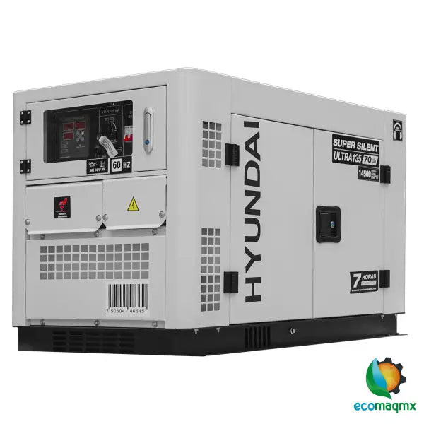 Generador Silencioso Profesional Hyundai C/motor Diésel