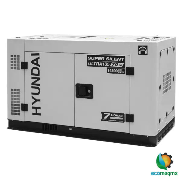 Generador Silencioso Profesional Hyundai C/motor Diésel