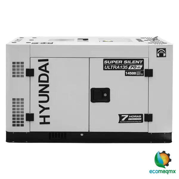 Generador Silencioso Profesional Hyundai C/motor Diésel