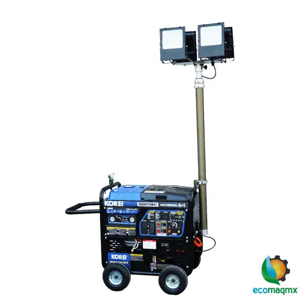 GENERADOR SOLDADORA COMPRESOR TORRE DE LUZ HYUNDAI 5.5KW