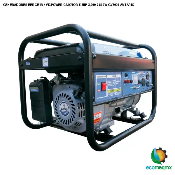 GENERADORES BERGE?N / VICPOWER C/MOTOR 5.5HP 3,000-2,800W