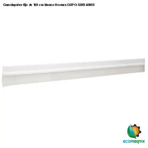 Guardapolvo fijo de 120 cm blanco Hermex GUPO-120B 43035