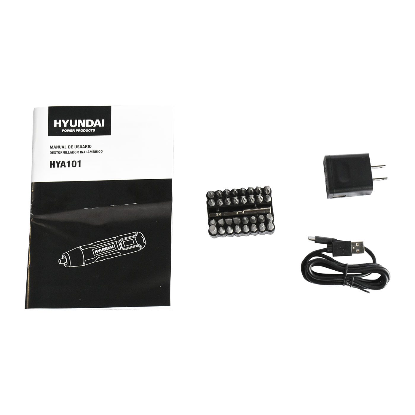 Desatornillador Inalámbrico Hyundai Batería Recargable De 3.6v – Hya101
