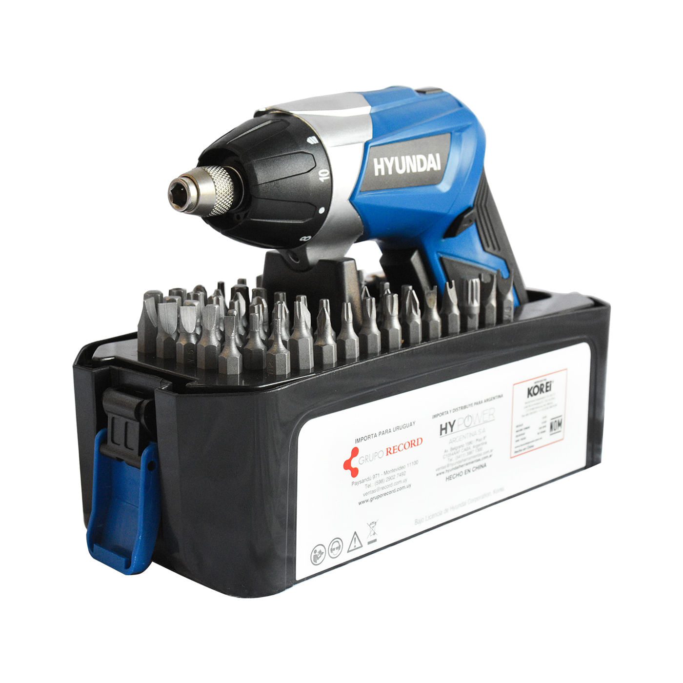 Atornillador Inalámbrico Hyundai Batería Recargable De 3.6v – Hycsd20
