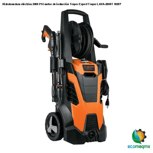 Hidrolavadora eléctrica 2000 PSI motor de inducción Truper