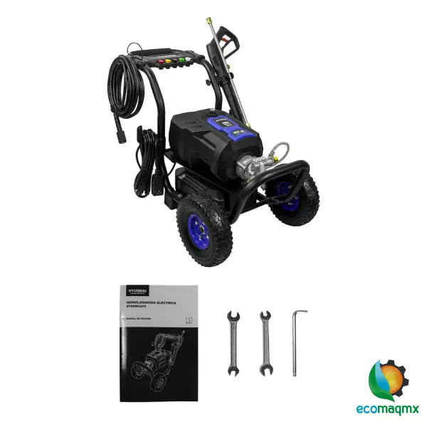 Hidrolavadora Hyundai Axial 3000 Psi 207 Bar motor