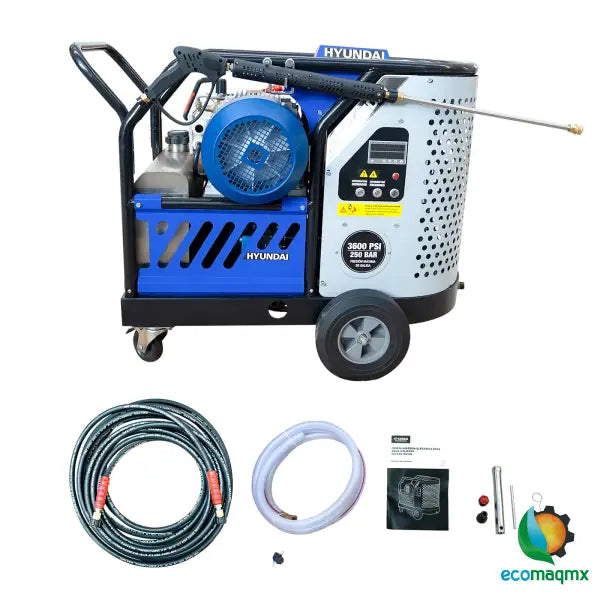 Hidrolavadora Profesional Para Agua Caliente Hyundai