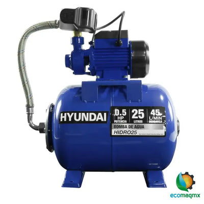 Hidroneumatico Bomba De Agua Electrica Hyundai 0.5 Hp 25