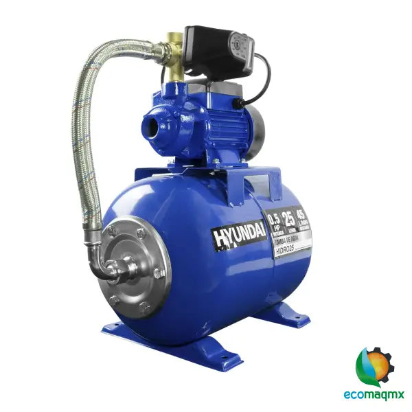Hidroneumatico Bomba De Agua Electrica Hyundai 0.5 Hp 25