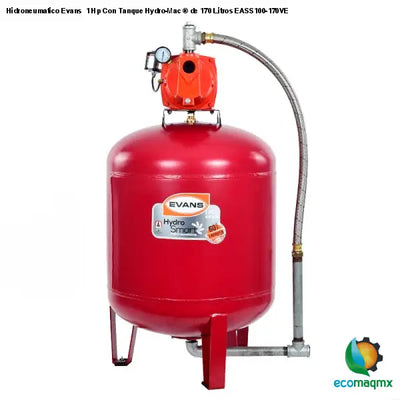 Hidroneumatico Evans 1 Hp Con Tanque Hydro-Mac ® de 170