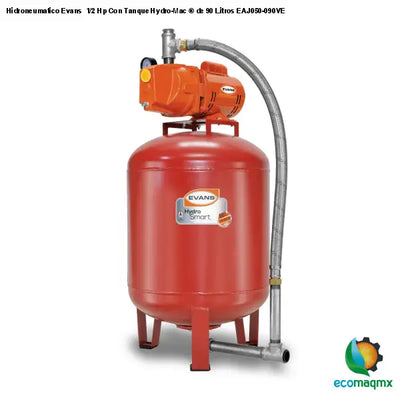 Hidroneumatico Evans 1/2 Hp Con Tanque Hydro-Mac ® de 90