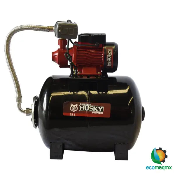 Hidroneumático Presurizador Con Bomba Periférica De 1 Hp Con Tanque De 52 Litros Husky Power FORCE50