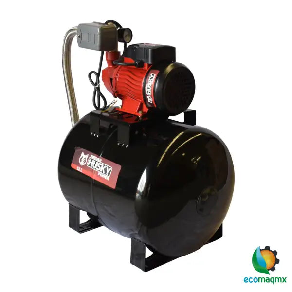 Hidroneumático Presurizador Con Bomba Periférica De 1 Hp Con Tanque De 52 Litros Husky Power FORCE50