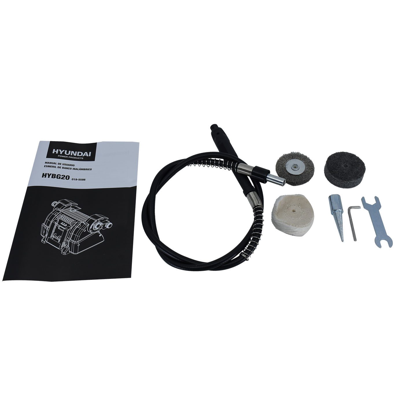 Esmeril De Banco De Batería Hyundai 20v – Hybg20