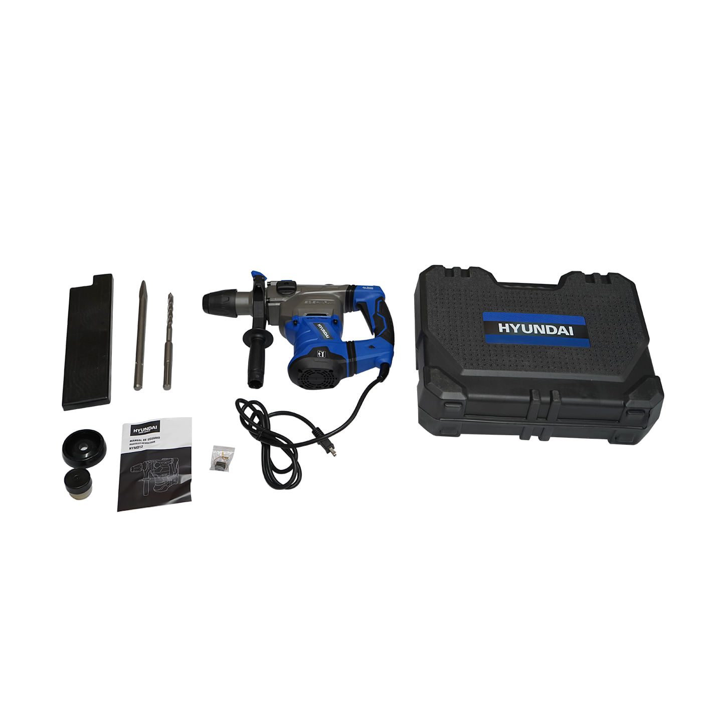 Martillo Rompedor Demoledor Eléctrico Hyundai 1500w 12j 4100gpm – Hymd12
