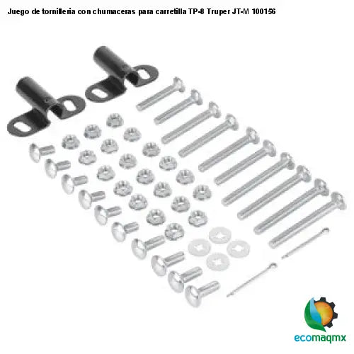 Juego de tornilleria con chumaceras para carretilla TP-8