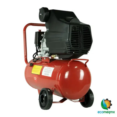 Kit Compresor de Aire Eléctrico De 2.5 Hp 110V Con Tanque De 25 Litros Y 115 Psi Con Pistola De Gravedad y Manguera De 3 Metros Husky HKC25MP