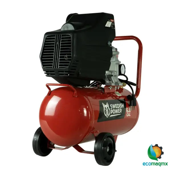 Kit Compresor de Aire Eléctrico De 2.5 Hp 110V Con Tanque De 25 Litros Y 115 Psi Con Pistola De Gravedad y Manguera De 3 Metros Husky HKC25MP