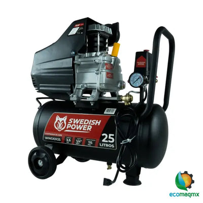 Kit Compresor de Aire Eléctrico De 2.5 Hp 110V Con Tanque