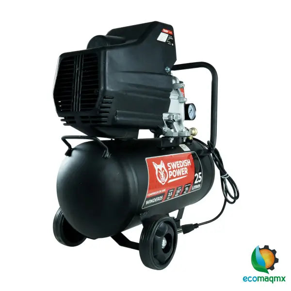 Kit Compresor de Aire Eléctrico De 2.5 Hp 110V Con Tanque